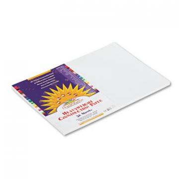 Pacon SunWorks Construction Paper, 58lb, 12 x 18, White, 50/Pack (9207)