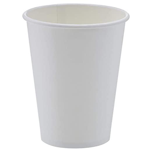 Amazon Basics Compostable 12 oz. Hot Paper Cup, Pack of 100