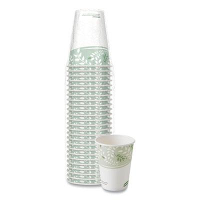 Georgia-Pacific Dixie EcoSmart Hot Cups, Paper w/PLA Lining, Viridian, 12oz, 50/Pack