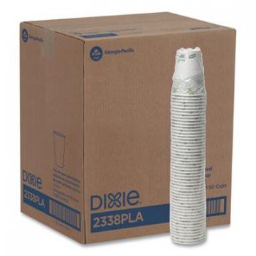 Georgia-Pacific Dixie EcoSmart Hot Cups, Paper w/PLA Lining, Viridian, 8oz, 1000/Carton