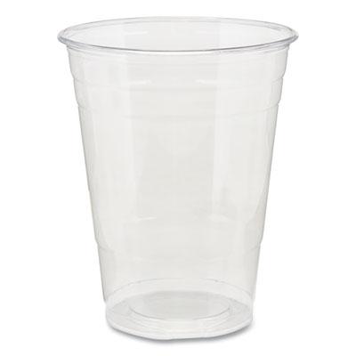 Georgia-Pacific Dixie Clear Plastic PETE Cups, Cold, 16oz, 25/Sleeve, 20 Sleeves/Carton