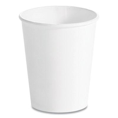 Huhtamaki Single Wall Hot Cups 12 oz, White, 1,000/Carton