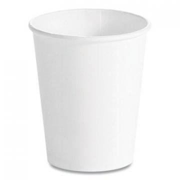 Huhtamaki Single Wall Hot Cups, 16 oz, White, 1,000/Carton