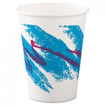 Dart Solo Jazz Paper Hot Cups, 12oz, Polycoated, 50/Bag, 20 Bags/Carton