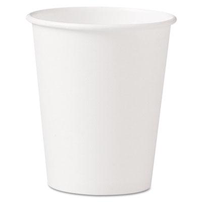 Dart Solo Polycoated Hot Paper Cups, 10 oz, White