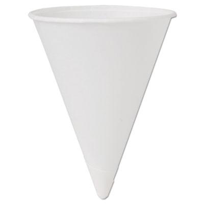 Dart Solo Cone Water Cups, Cold, Paper, 4oz, White, 200/Pack