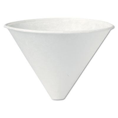 Dart Solo Funnel-Shaped Medical & Dental Cups, Treated Paper, 6oz., 250/Bag, 10/CT