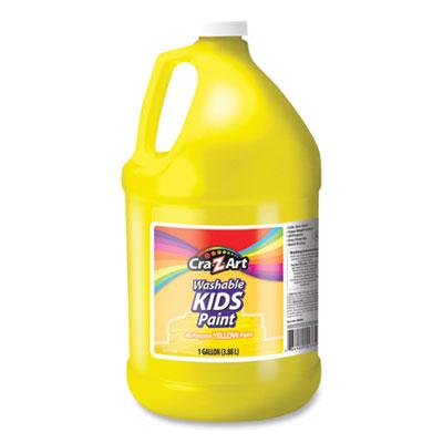 Cra-Z-Art Washable Kids Paint, Yellow, 1 gal Bottle