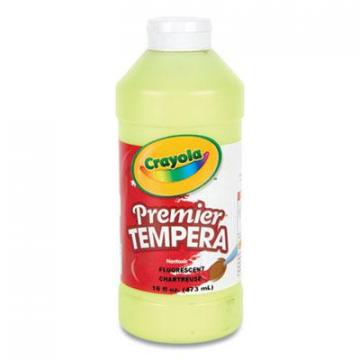 Crayola Premier Tempera Paint, Chartreuse, 16 oz