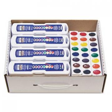 Prang Professional Watercolors, 8 Assorted Colors,Masterpack, 36/Set
