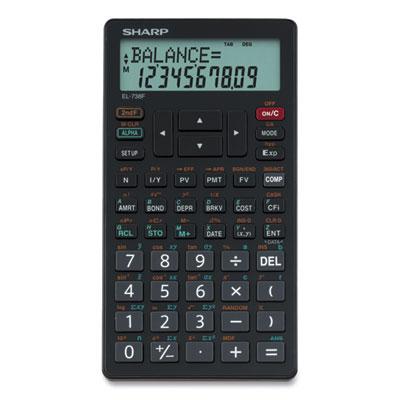 Sharp EL-738C Financial Calculator, 10-Digit LCD