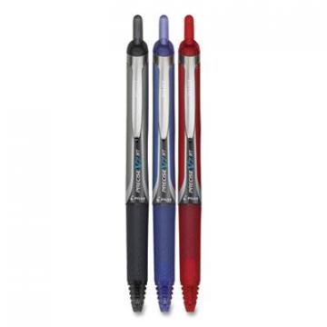 Pilot Precise V5RT Retractable Roller Ball Pen, Extra-Fine 0.5 mm, Assorted Ink/Barrel, 3/Pack
