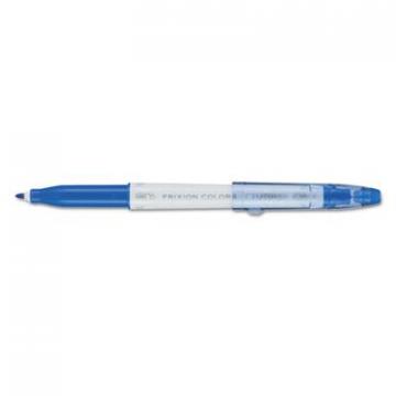 Pilot FriXion Colors Erasable Stick Marker Pen, 2.5mm, Blue Ink, White Barrel