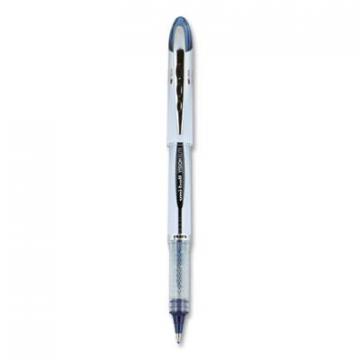 uni-ball VISION ELITE Stick Roller Ball Pen, 0.8mm, Blue-Black Ink, White/Blue Black Barrel