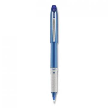 uni-ball Grip Stick Roller Ball Pen, Fine 0.7mm, Blue Ink/Barrel, Dozen