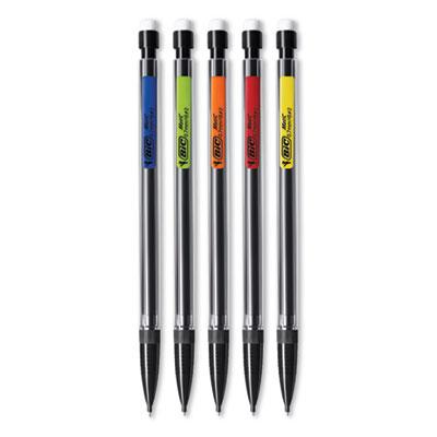 BIC Xtra Smooth Mechanical Pencil, 0.7 mm, HB (#2.5), Black Lead, Clear Barrel, 40/Pack
