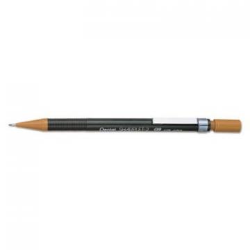 Pentel Sharplet-2 Mechanical Pencil, 0.9 mm, HB (#2.5), Black Lead, Brown Barrel