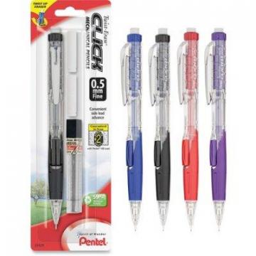 Pentel Twist-Erase Pentel .5mm Twist Erase Click Mechanical Pencils