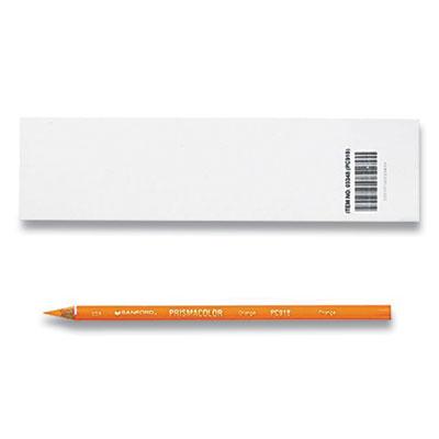 Prismacolor Premier Colored Pencil, 3 mm, 2B (#1), Orange Lead, Orange Barrel, Dozen