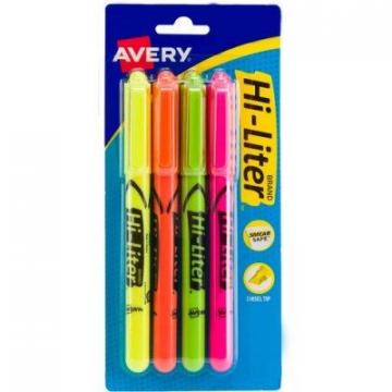 Avery Pen-Style, Assorted Colors, 4 Count