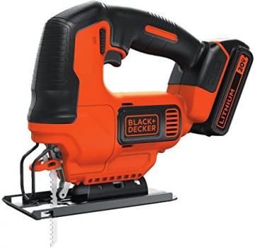 BLACK+DECKER 20V MAX JigSaw with Battery And Charger (BDCJS20C)