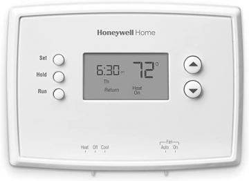 Honeywell Home RTH221B1039 RTH221B Programmable Thermostat, White