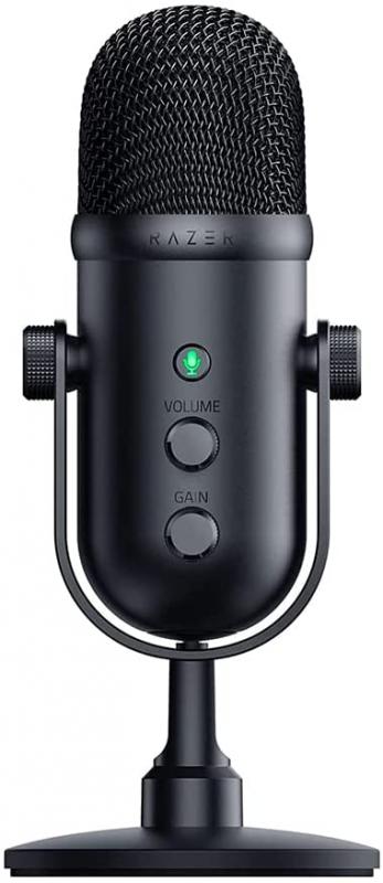 Razer Seiren V2 Pro Professional-Grade USB Microphone for Streamers, Black