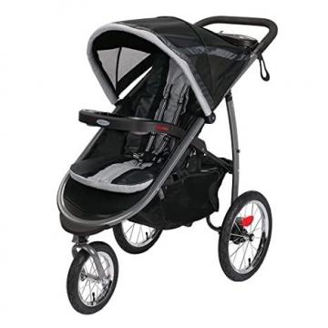 Graco FastAction Fold Jogging Stroller, Gotham, 40x24x42 Inch (Pack of 1)