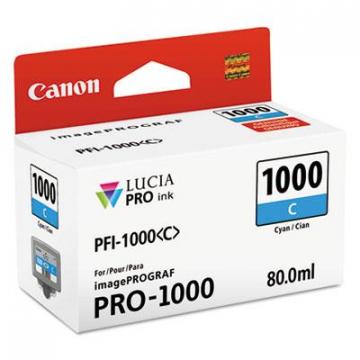 Canon PFI-1000 (0547C002) Cyan Ink Cartridge