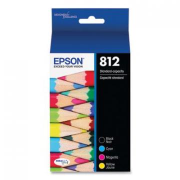 Epson T812 (T812120BCS) Black,Cyan,Magenta,Yellow Ink Cartridge
