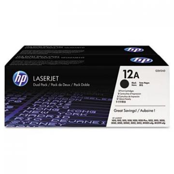 HP 12A (Q2612D) Black Toner Cartridge