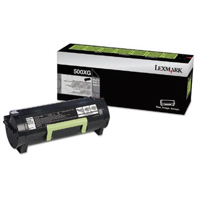 Lexmark 50F0X0G High-Yield Black Toner Cartridge