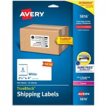 Avery TrueBlock Shipping Labels (05816)