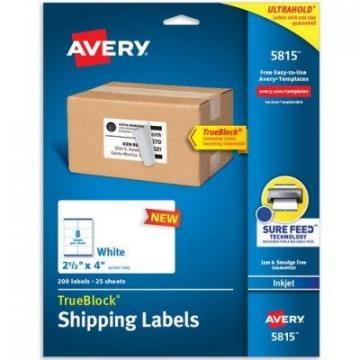 Avery TrueBlock Shipping Labels (05815)