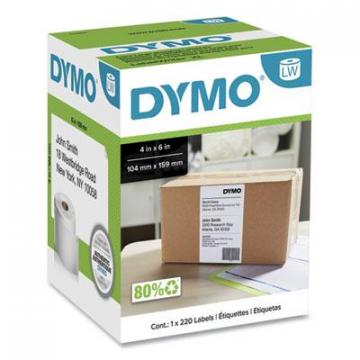 DYMO LabelWriter Shipping Labels, 4" x 6", White, 220 Labels/Roll