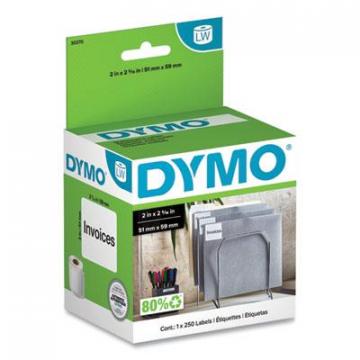 DYMO LabelWriter Multipurpose Labels, 2" x 2.31", White, 250 Labels/Roll