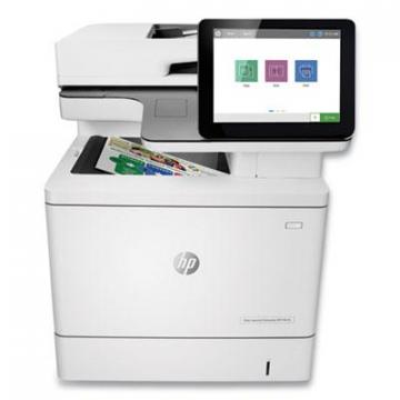 HP LaserJet Enterprise MFP M578dn Multifunction Printer, Copy/Print/Scan