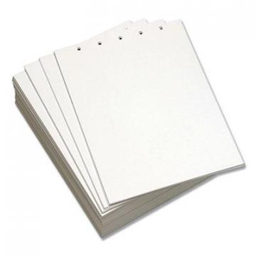 Domtar Custom Cut-Sheet Copy Paper, 5-Hole, 20lb, 8.5 x 11, White, 500/Ream