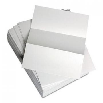 Domtar Custom Cut-Sheet Copy Paper, Micro-Perforated 3.66" from Top, 24lb, 8.5 x 11, White, 500/Ream