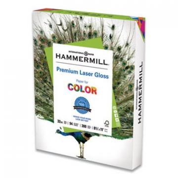 International Paper Hammermill Premium Laser Gloss Print Paper, 32lb, 8.5 x 11, White, 300/Pack