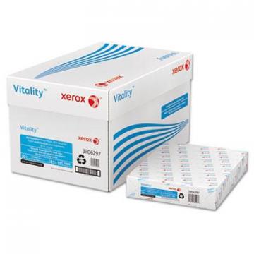 Xerox Vitality 30% Recycled Print Paper, 92 Bright, 3-Hole, 20lb, 8.5 x 11, White, 500/Ream