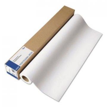 Epson Professional Media Metallic Photo Paper, 10.5 mil, 24" x 100 ft, Gloss White