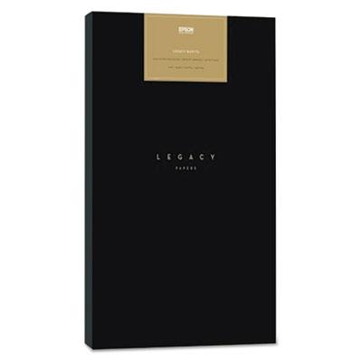 Epson Legacy Fibre Professional Media Paper, 19 mil, 17" x 50 ft, Smooth Matte White