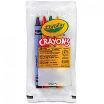 Crayola Classic Color Crayons in Cello Pack, 4 Colors, 4/Pack, 360 Packs/Carton