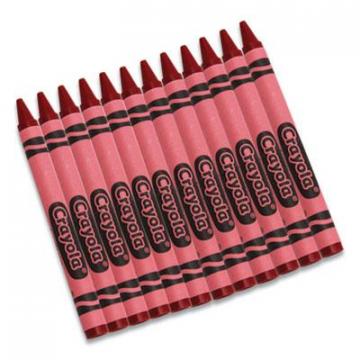 Crayola Bulk Crayons, Red, 12/Box