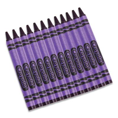 Crayola Bulk Crayons, Violet, 12/Box