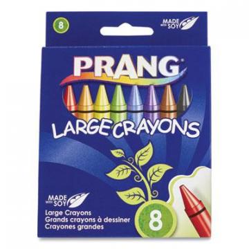Prang Large Crayons Made with Soy, 8 Colors/Pack