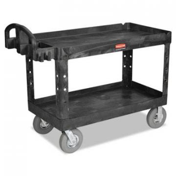 Rubbermaid 4546-10-BLA Heavy-Duty Utility Cart