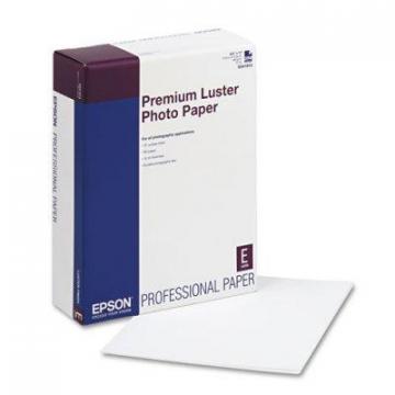 Epson Ultra Premium Photo Paper, 10 mil, 8.5 x 11, Luster White, 250/Pack