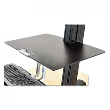 Ergotron Worksurface for WorkFit-S Workstations without Worksurface, 23w x 15d, Black